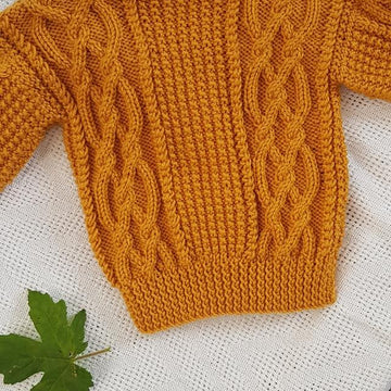 "Mark" Aran Knitting Pattern