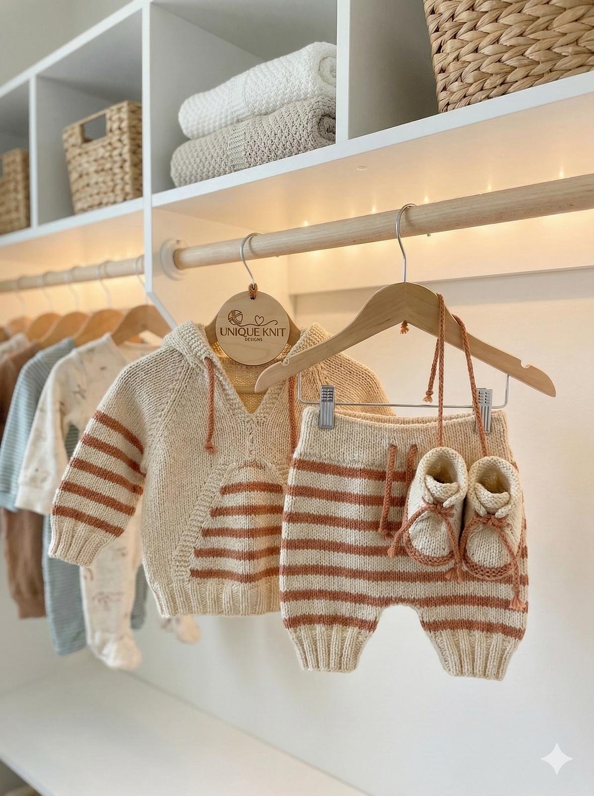 "Basil" Baby Tracksuit set