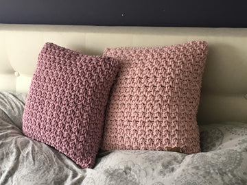 Cushion made of cottoncord