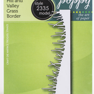 Memory Box Poppystamps Metal Dies - Hill & Valley Grass Border