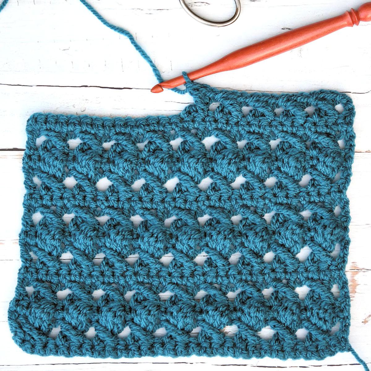 Candy Twists Lacy Scarf