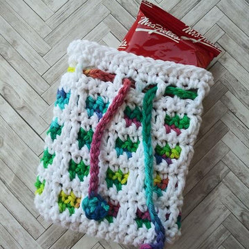 Through the Window Soap Cozy (or Small Gift Bag)