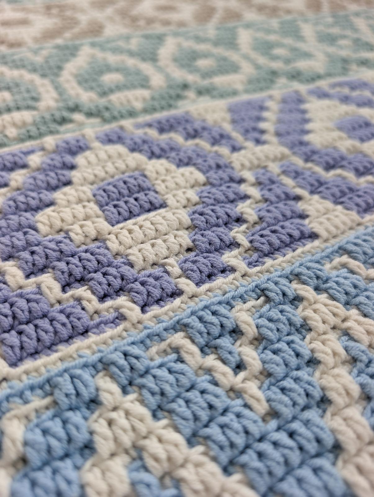 Fjordlight Mosaic Blanket