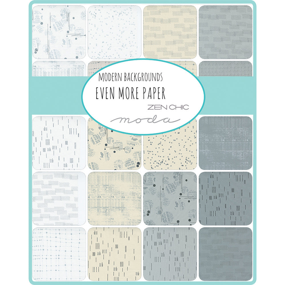 Moda Fabrics Modern Background Even More Paper Fat Eighth Bundle - 1762F8