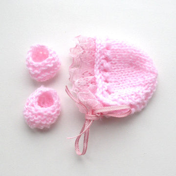 Easy 6.5 inch dolls Dress knitting pattern