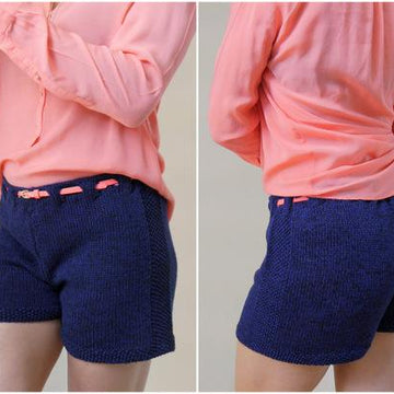 Strickanleitung - Shorts - kurze Hose - DARK BLUE – No.171