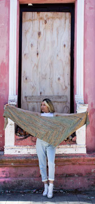 Temperance Shawl in Malabrigo Sock - 01-04 - Downloadable PDF