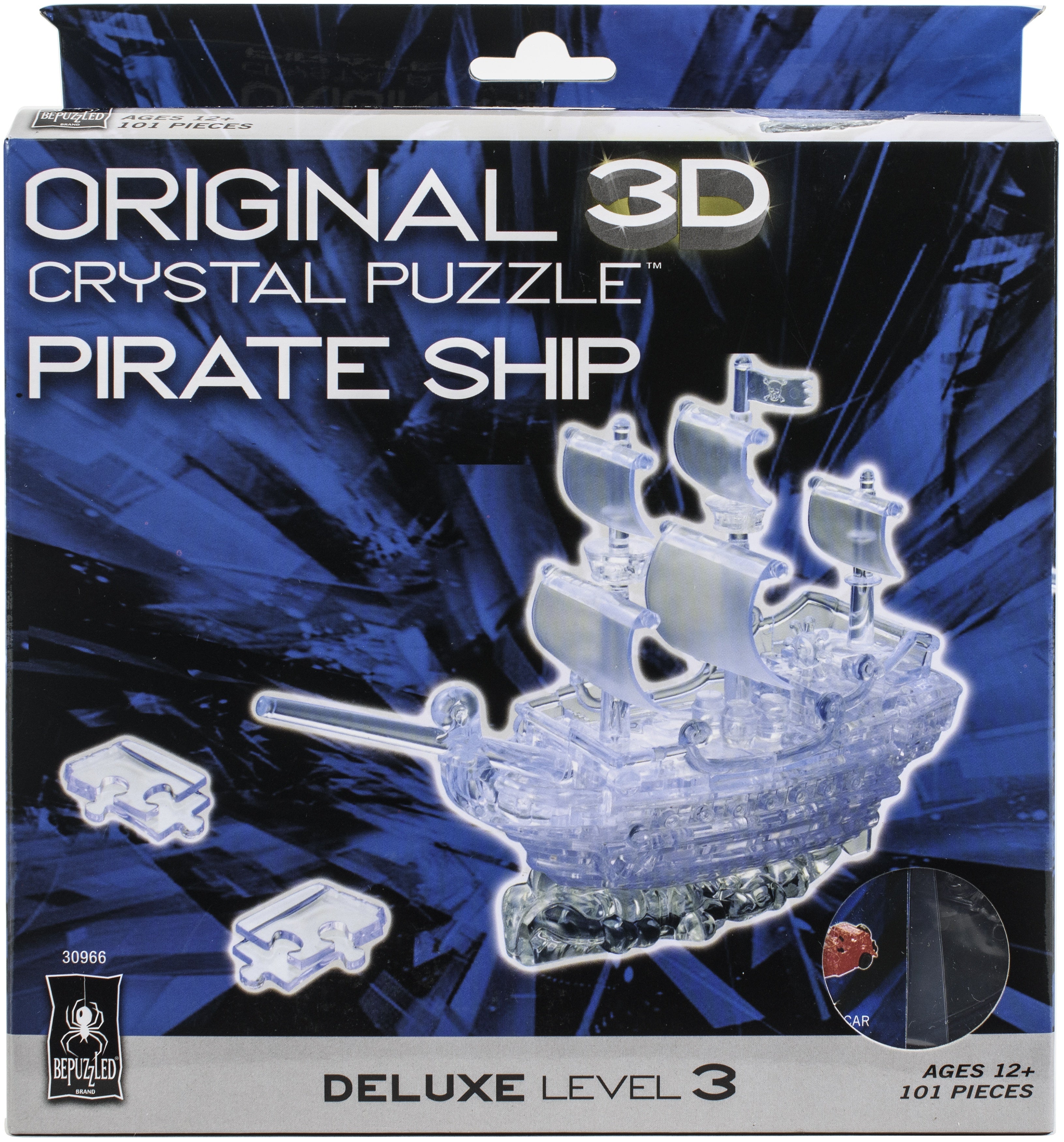 University Games 3-D Licensed Crystal Puzzle - Pirate Ship