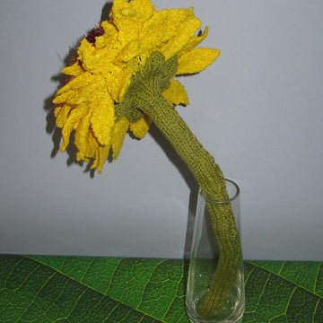 Sunflower knitting pattern