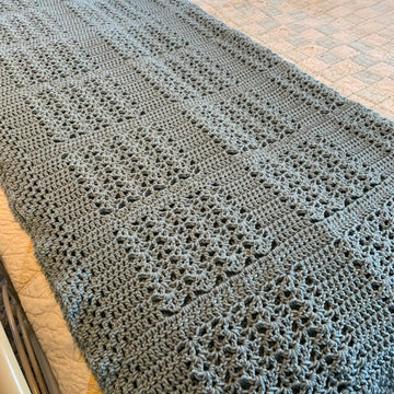Checkered Summer Throw