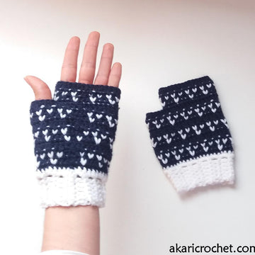 THREE HEARTS mitts_ M59