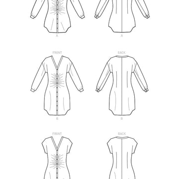 McCall's Misses' Tunic and Dresses M8237 - Sewing Pattern