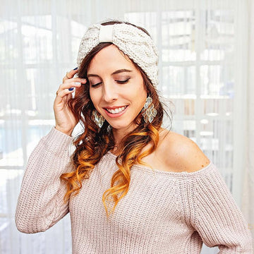 Traveling Vine Knit Earwarmer