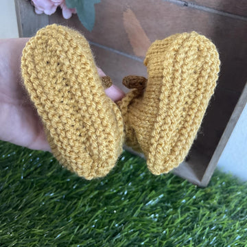 Capybara Baby Booties