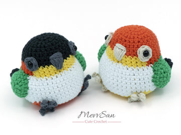 Amigurumi Caique Parrot