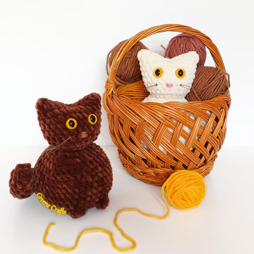 Kitten Plushie / Kätzchen Plüschtier (No Sew)