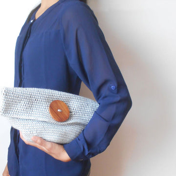 Tapestry bag-clutch