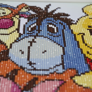 Vervaco Disney Pooh with Friends Diamond Painting Kit -