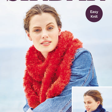 Woman's Accessories in Sirdar Funky Fur - 8236 - Downloadable PDF