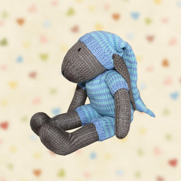 Boy Bunny in Pajamas