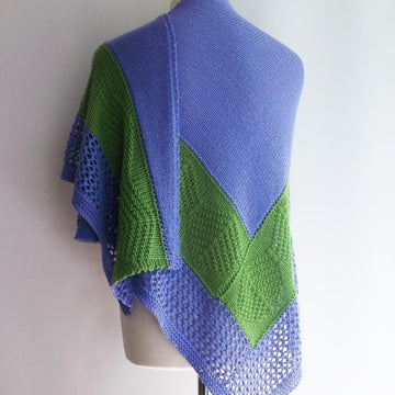 Cascade shawl 11