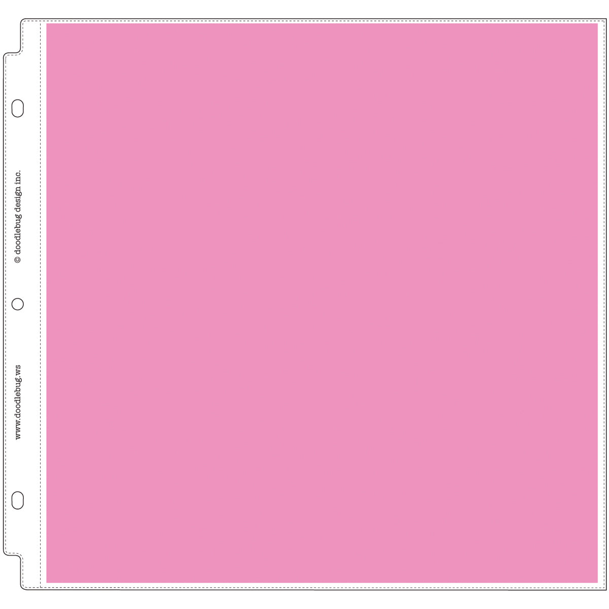 Doodlebug Page Protectors 12"X12" 12/Pkg - (1) 12"X12" Pocket