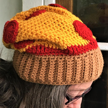 Pizza Slouchy Hat