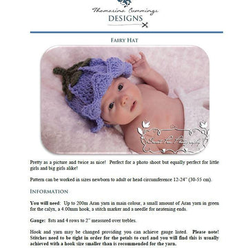 Fairy Hat Photo Prop or Fancy Dress