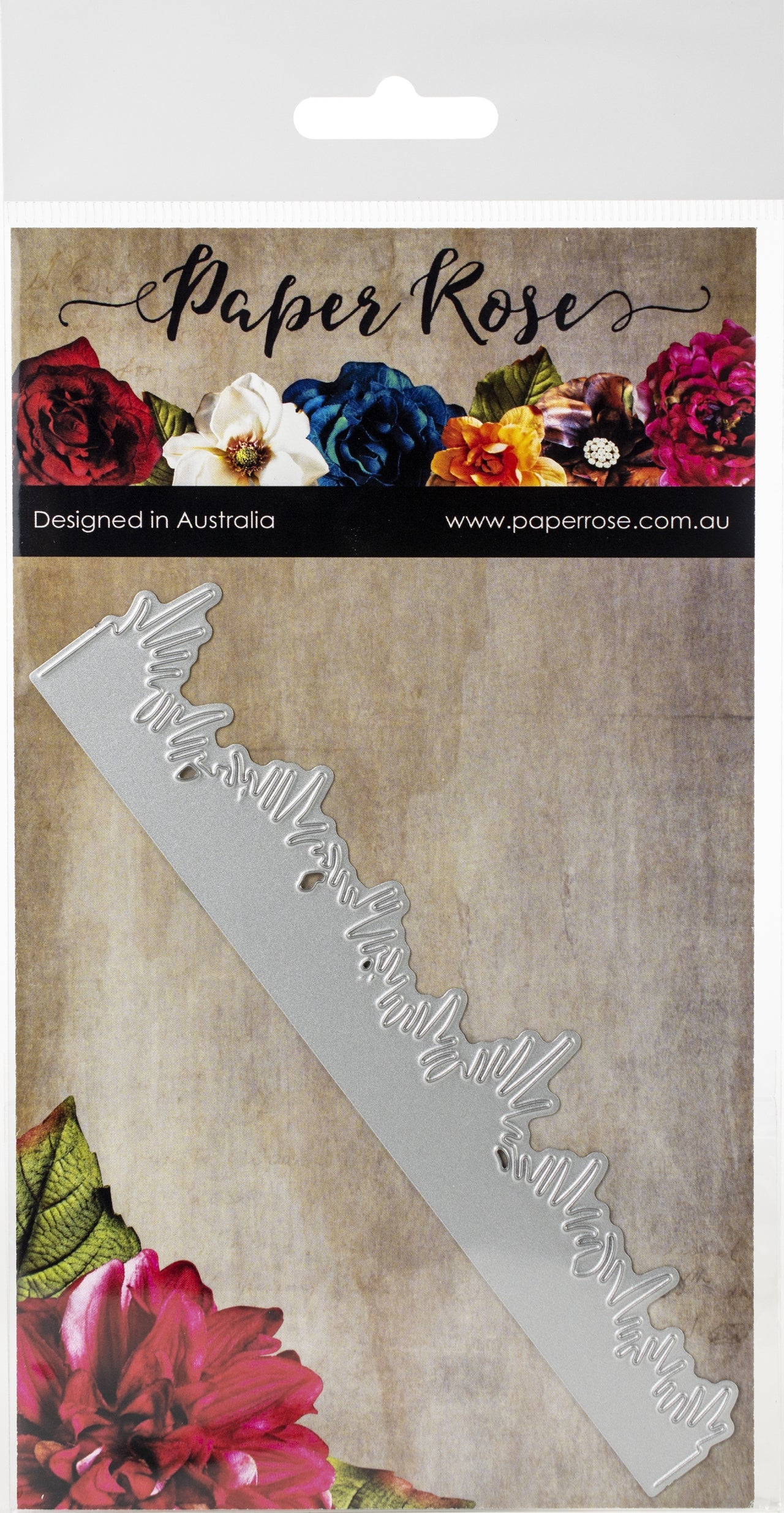 Paper Rose Dies - Grass Border