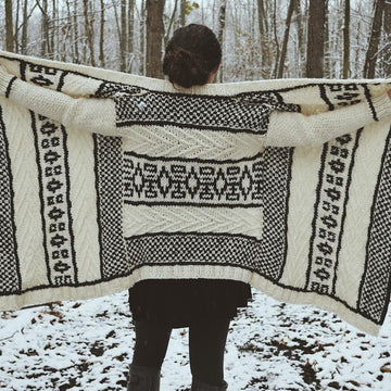 Boho Throw Cardigan