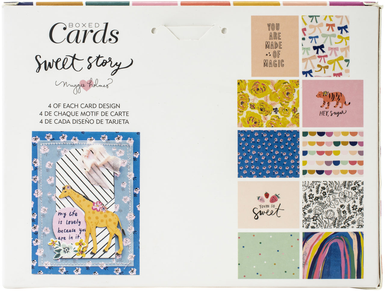 American Crafts Crate Paper A2 Cards W/Envelopes (4.375"X5.75") 40/Box - Maggie Holmes Sweet Story