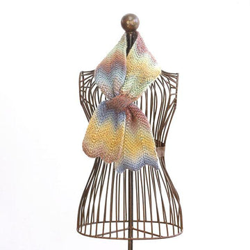 Chevron Keyhole Scarf