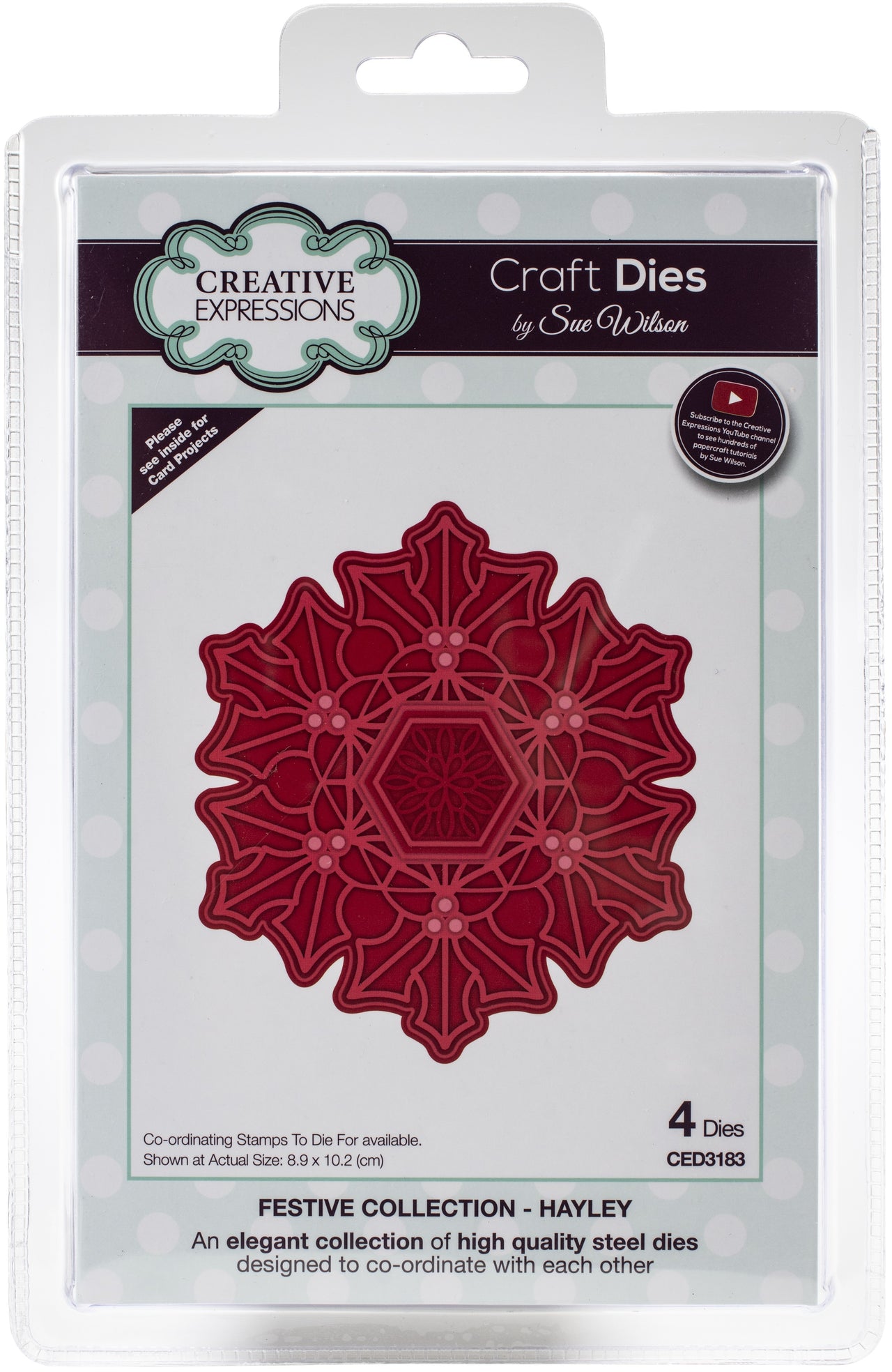 Creative Expressions Festive Craft Dies By Sue Wilson - Hayley