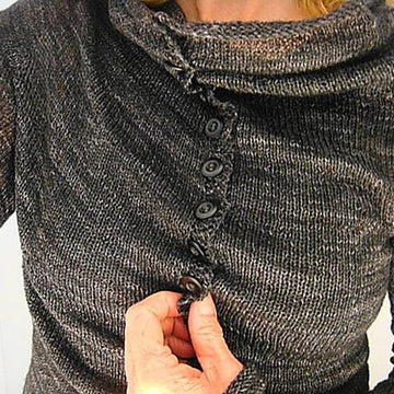 Grey Twist Cardi