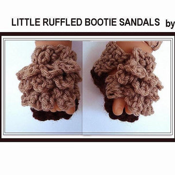 463, RUFFLED Tops, BABY SANDAL BOOTIES