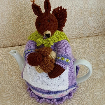 Beatrix Nutcracker Squirrel Tea Cosy