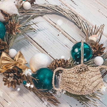Mini mask for Christmas tree