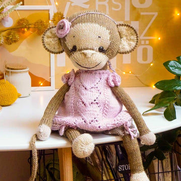 Knitting Pattern Doll Clothes - Outfit "Ballerina"