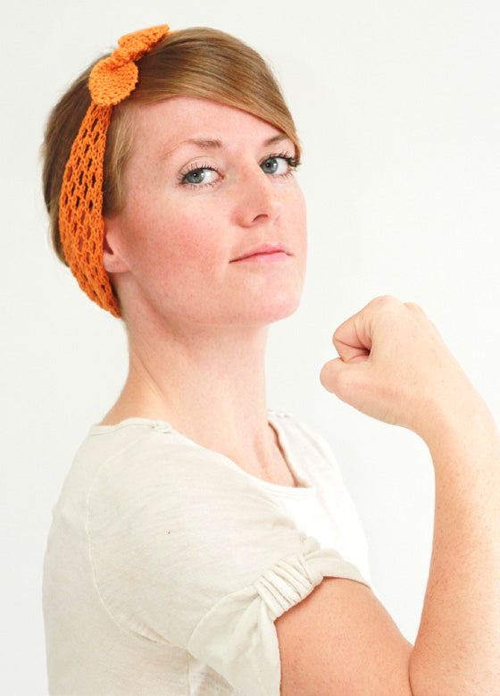 Rosie Headband in Spud & Chloe Fine - Downloadable PDF