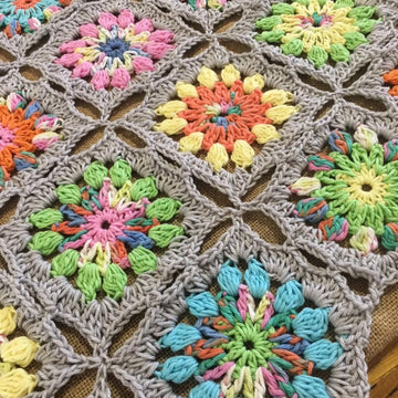 Crochet Patchwork Blanket