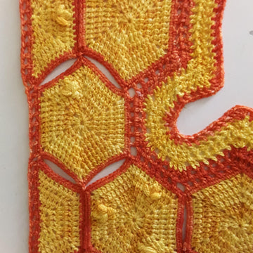 Bees In My Honey Shawlette