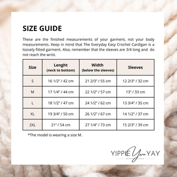 The Everyday Easy Crochet Cardigan