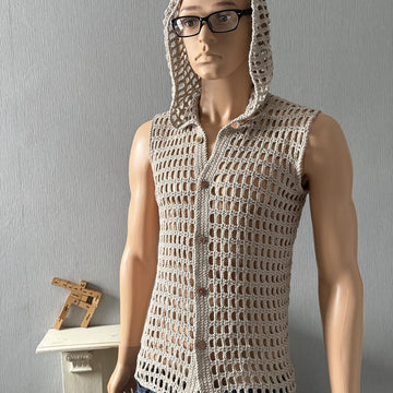 Hooded Mesh Shirt