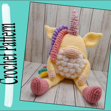 Unicorn Gnome Crochet Pattern