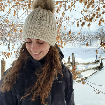 Snowfall Mommy and Me Hat
