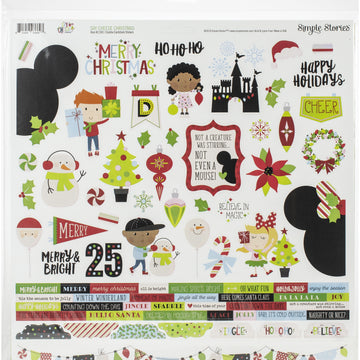 Simple Stories Collection Kit 12"X12" - Say Cheese Christmas