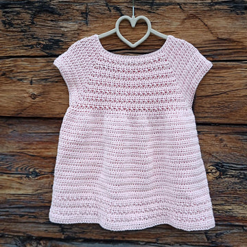 Crochet girl's dress - Sophia Tunic Dress