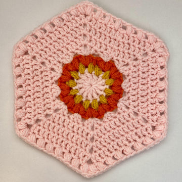 Golden Hexagon Blanket