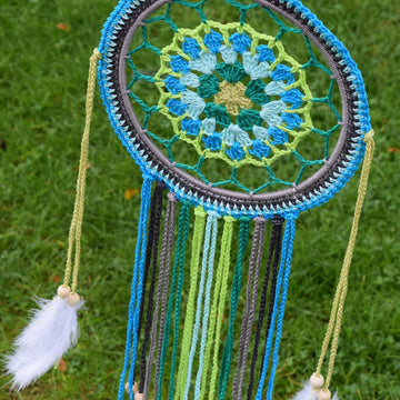 Blue and Green Dreamcatcher