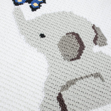 Elephant C2C Blanket